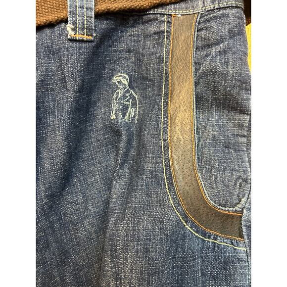 Men's 34 Vintage Don Jeans with Belt GUC - Picture 7 of 9